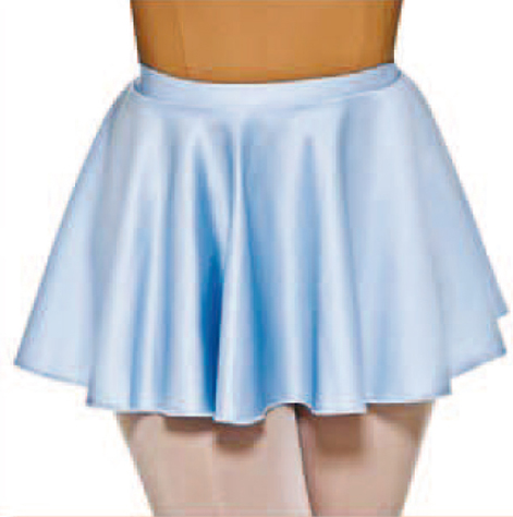 Gonnellino a ruota in chiuso lycra Bambina