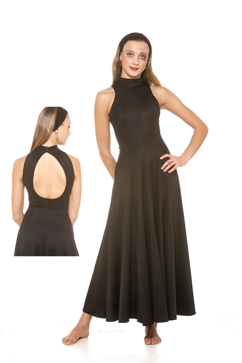 Vestito America goccia grande a teli  lungo lycra