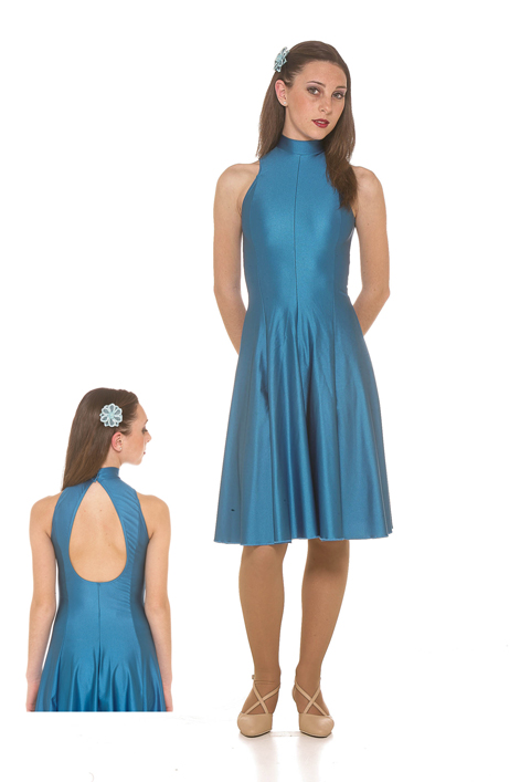 Vestito America corto a teli lycra