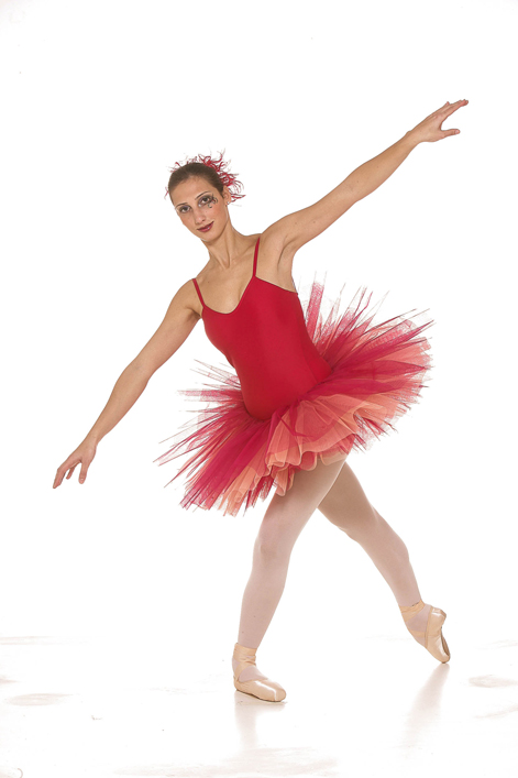 Tutù 8 veli décolleté foderato veli sfumati